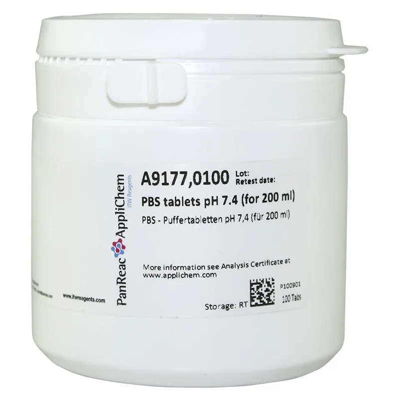 Buffer Tablets pH 7.4 for Accurate pH Meter Calibration and Laboratory Analysis