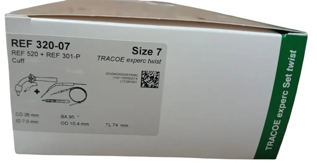 Percutaneous Tracheostomy Cuffed 7.0 – Cuffed Tracheostomy Tube for Percutaneous Airway Management