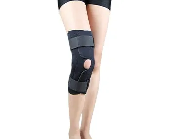 Orthoaid Neoprene Knee Brace with Hinge (Medium) for Knee Stability, Support, and Rehabilitation