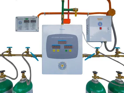 2 × 2 Fully Automatic Oxygen Manifold System