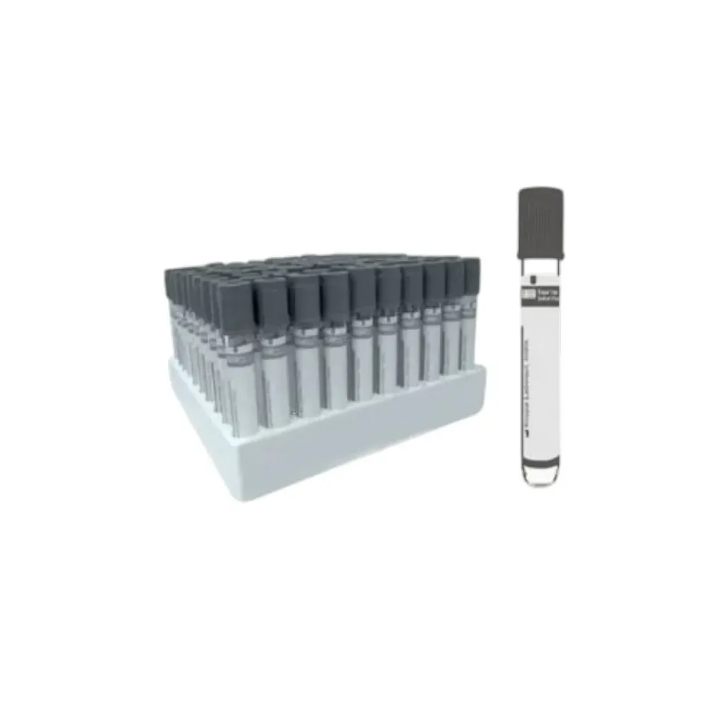 Grey Top Blood Collection Tube (Vacutainer)