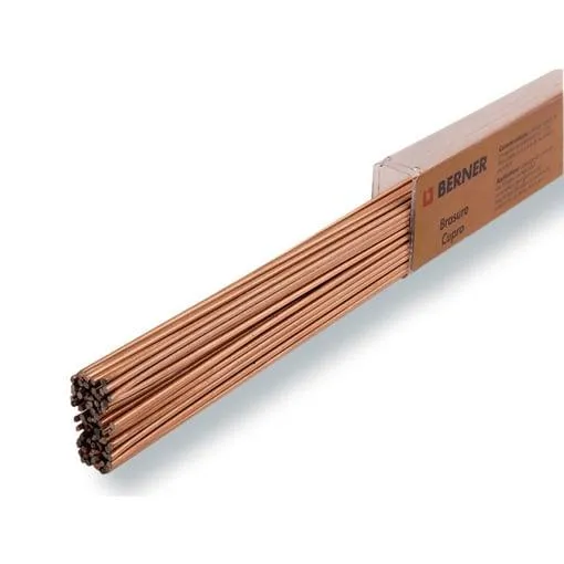 Copper Brazing Rods (2 Pieces) for Medical Gas Pipeline and Copper Pipe Installation