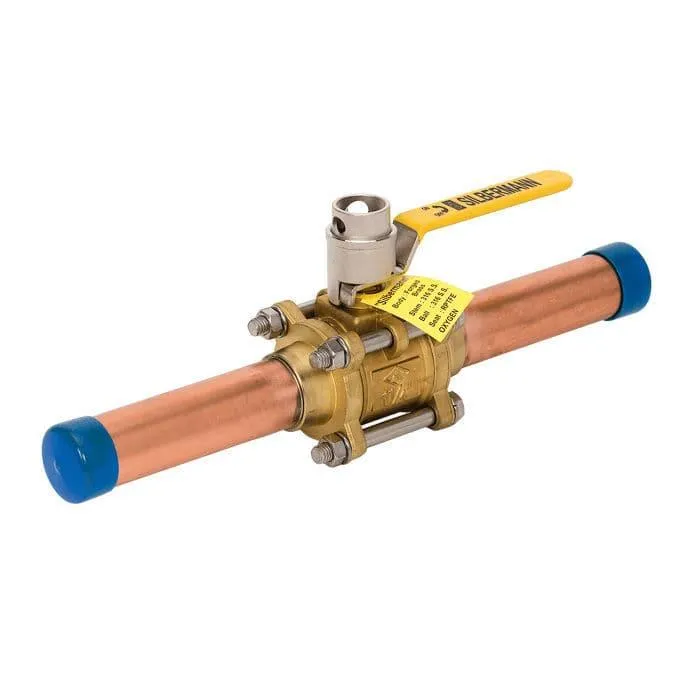 22mm Medical Gas Line Valve – Pipeline Isolation Valve for Hospital Medical Gas Systems