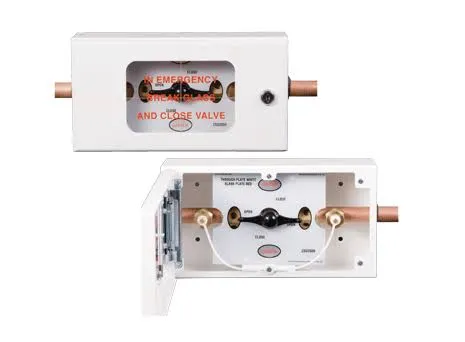 AVSU 15mm Oxygen Area Valve Service Unit Complete with Pressure Gauge – Medical Gas Pipeline Isolation Unit