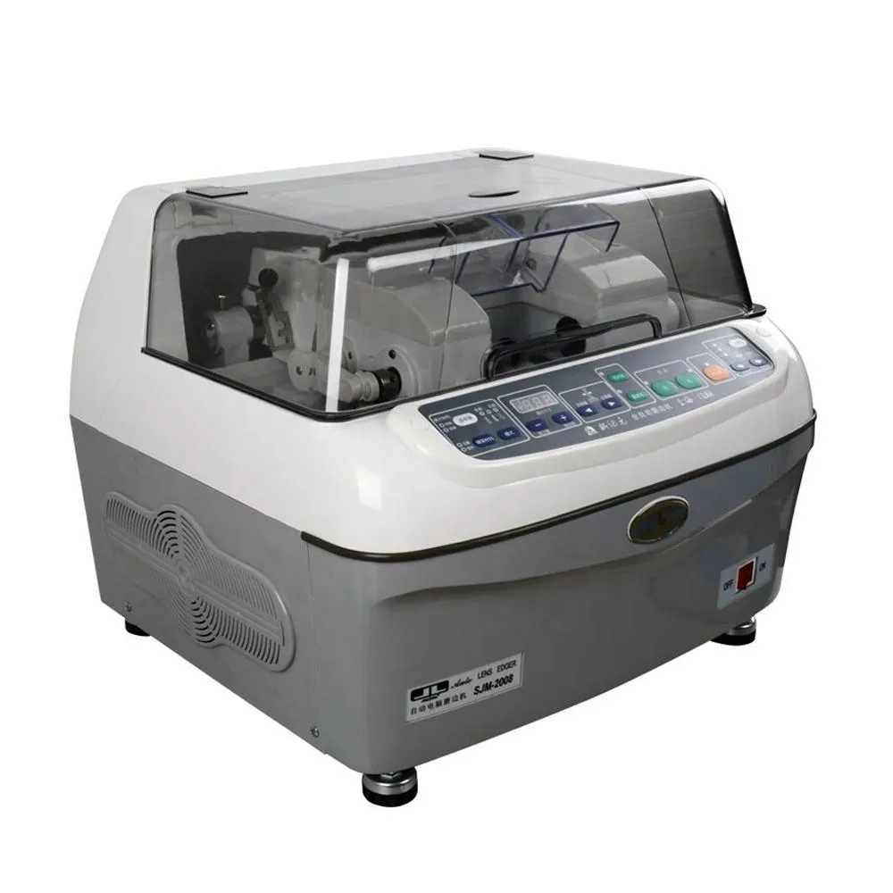 Semi-Auto Edger for Precision Optical Lens Edging and Eyeglass Lens Finishing