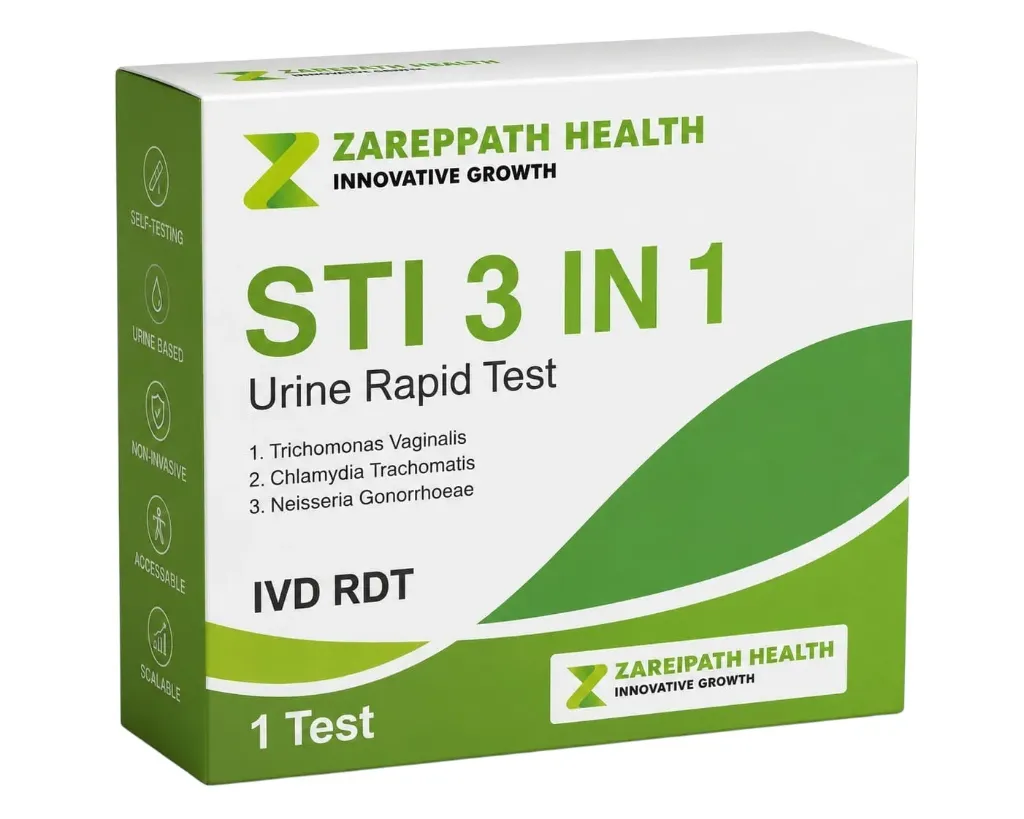 STI 3-in-1 Urine Rapid Test Kit – Rapid Screening Test for Sexually Transmitted Infections