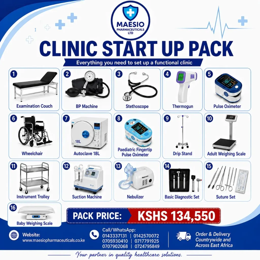 Clinic Start-Up Pack – Complete Medical Equipment Package for New Clinics