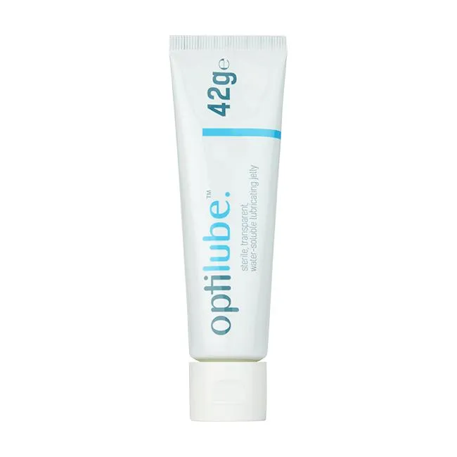 OptiLube Sterile Lubricating Jelly 42g – Water-Soluble Medical Lubricant for Clinical Procedures