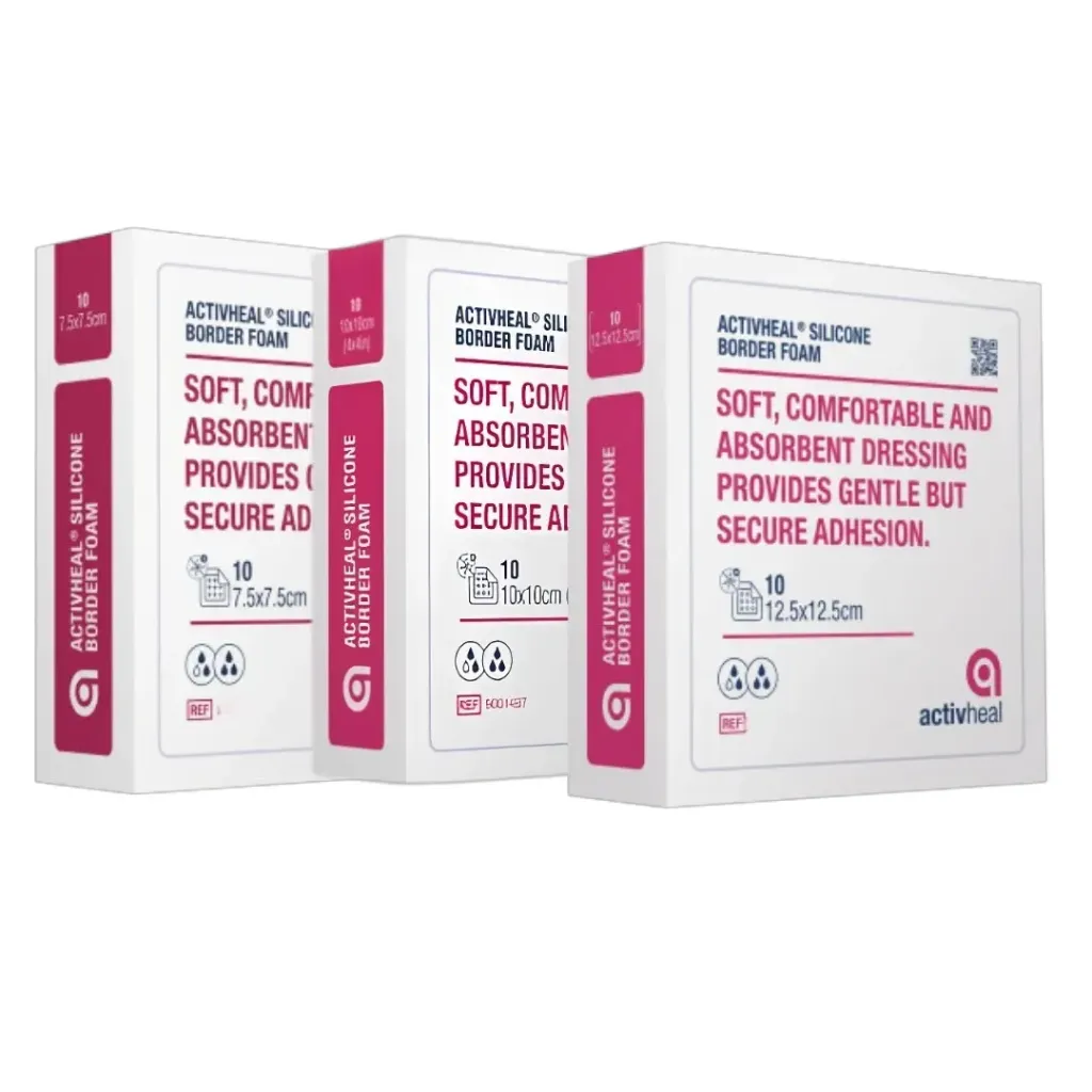 ActiveHeal 4 × 4 cm Wound Dressing – Advanced Wound Care Dressing (Per Piece)