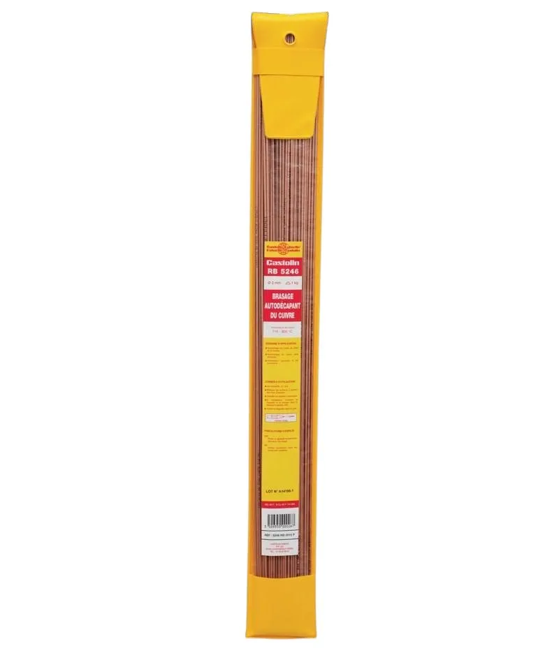 Brazing Copper Rods – Copper Brazing Rods for Medical Gas Pipeline Installation (Per Packet)