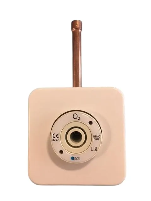 UK Brand Medical Gas Outlet Terminal (Oxygen) – Hospital Oxygen Pipeline Wall Outlet