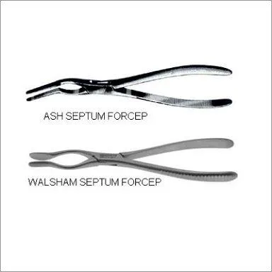 Asch Septum & Walsham Septum Forceps Set – 2-Piece ENT Nasal Septum Instrument Set