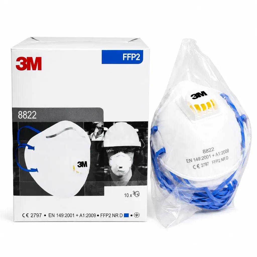 3M FFP2 Particulate Respirator – High-Filtration Disposable Respiratory Protection Mask 10's