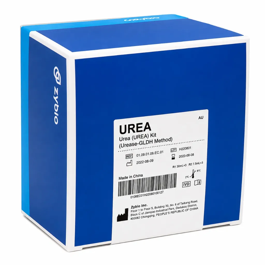 Zybio Urea (UREA) Reagent 30mL × 3 – Urease-GLDH Clinical Chemistry Test Kit