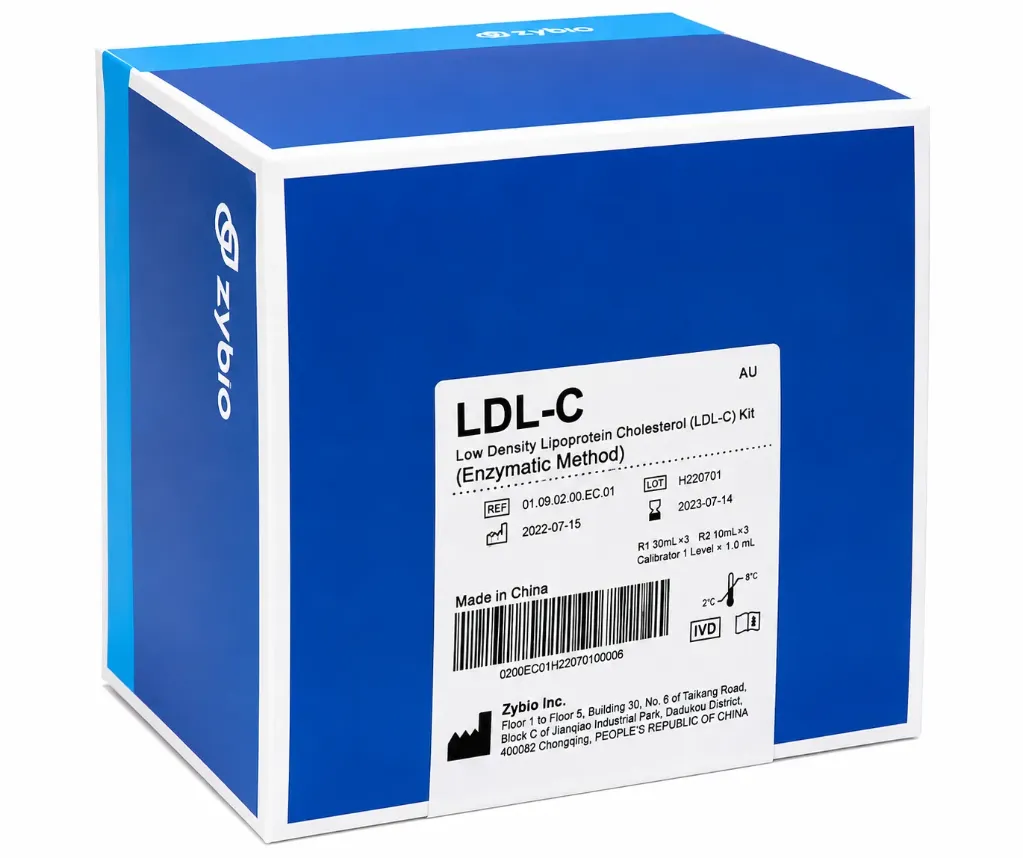 Zybio Low-Density Lipoprotein Cholesterol (LDL-C) Reagent 30mL × 3 – Clinical Chemistry LDL Cholesterol Test Kit