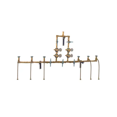 3 × 3 Manual Medical Gas Manifold System