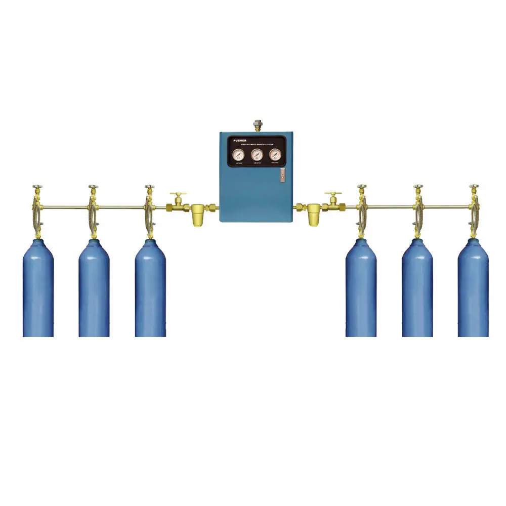 3 × 3 Fully Automatic Medical Oxygen Manifold System