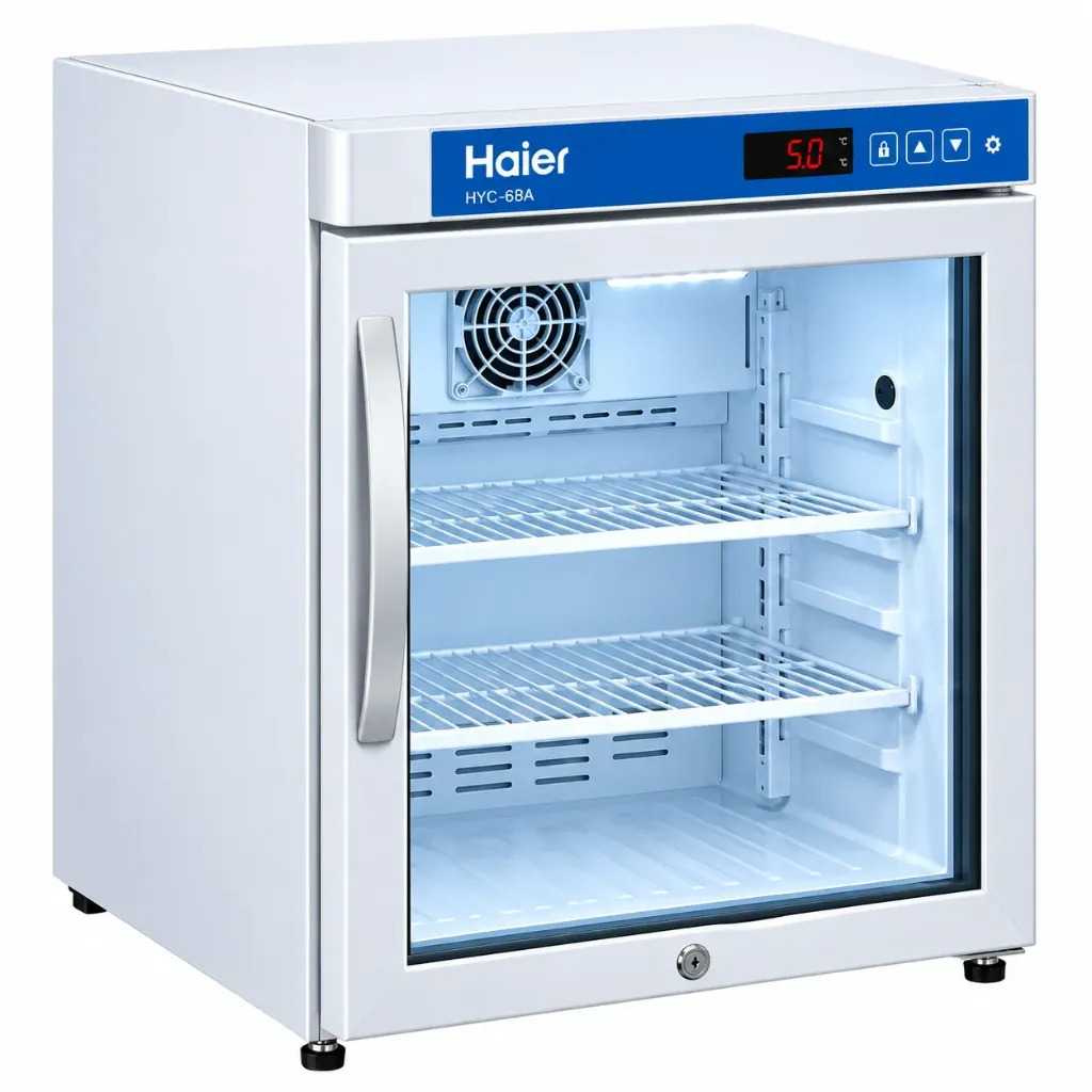 Haier Pharmacy Refrigerator 68L HYC-68A – Medical & Vaccine Storage Fridge