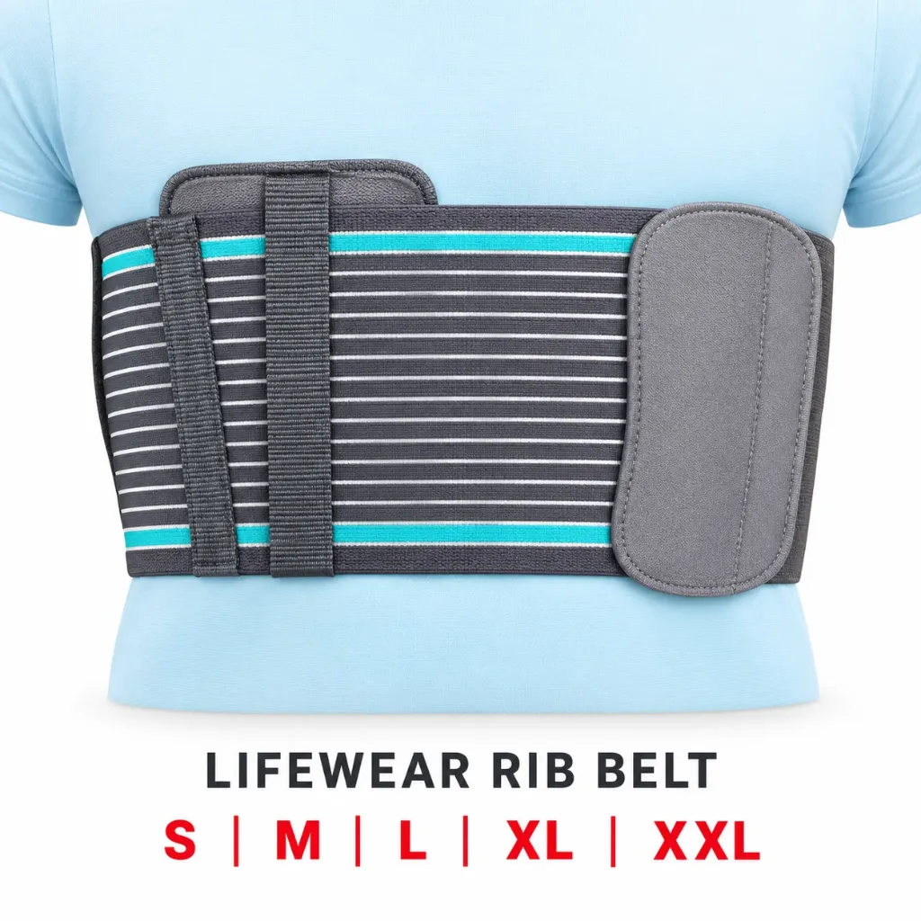 LIFEWEAR Rib Belt-Adjustable Chest Support | S–XXL