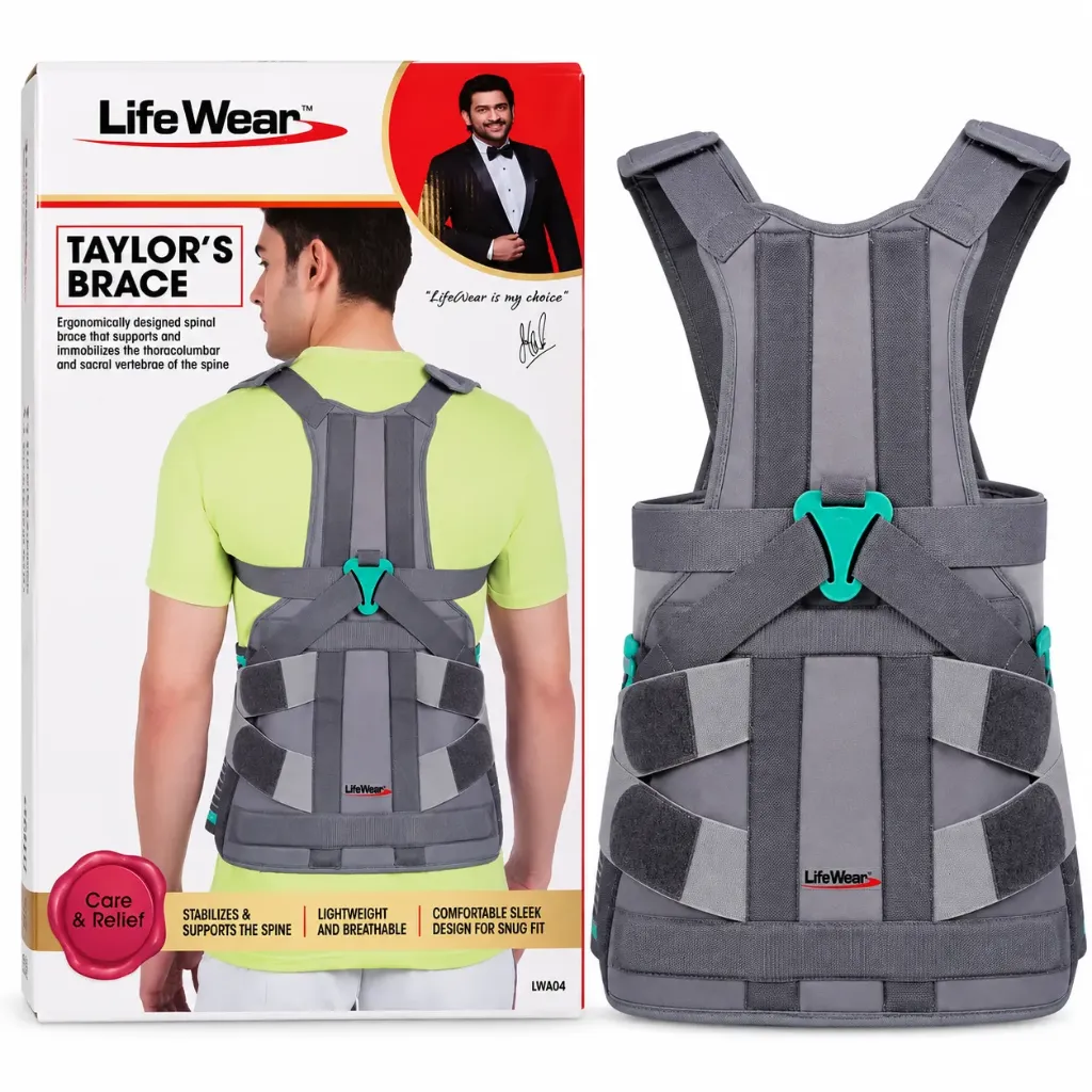LifeWear Taylor’s Brace Short – Universal Size | Thoracolumbar Spinal Support Brace