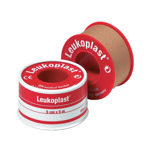 Leukoplast Sleek Waterproof Tape, 5 cm × 5 m