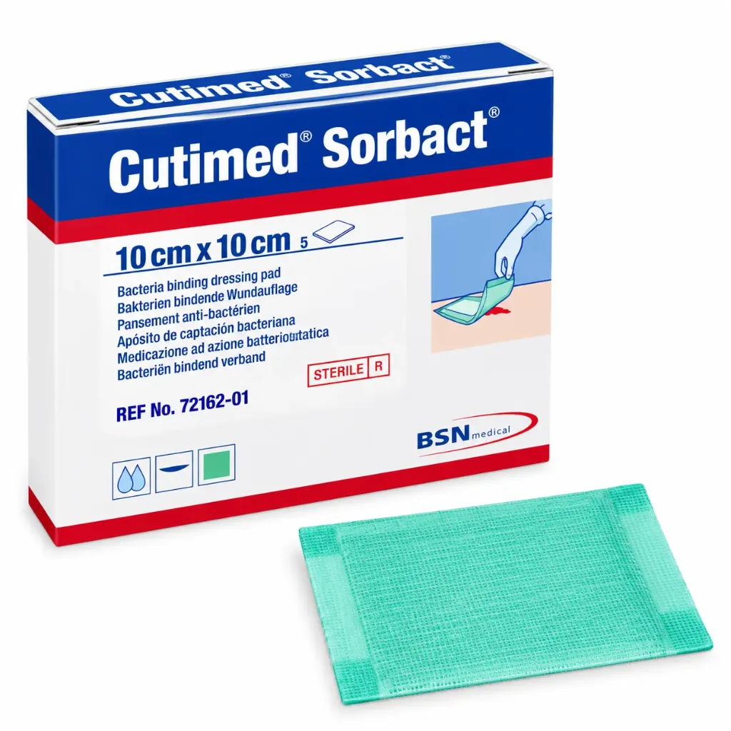 Cutimed Sorbact Dressing Pad 10cm x 10cm * 1 – BSN Medical