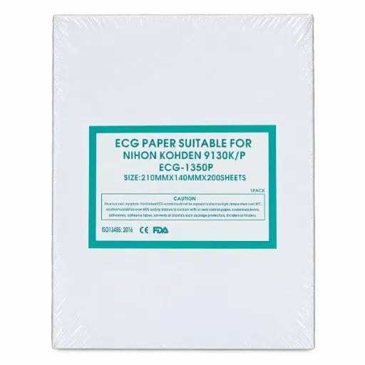 ECG recording paper